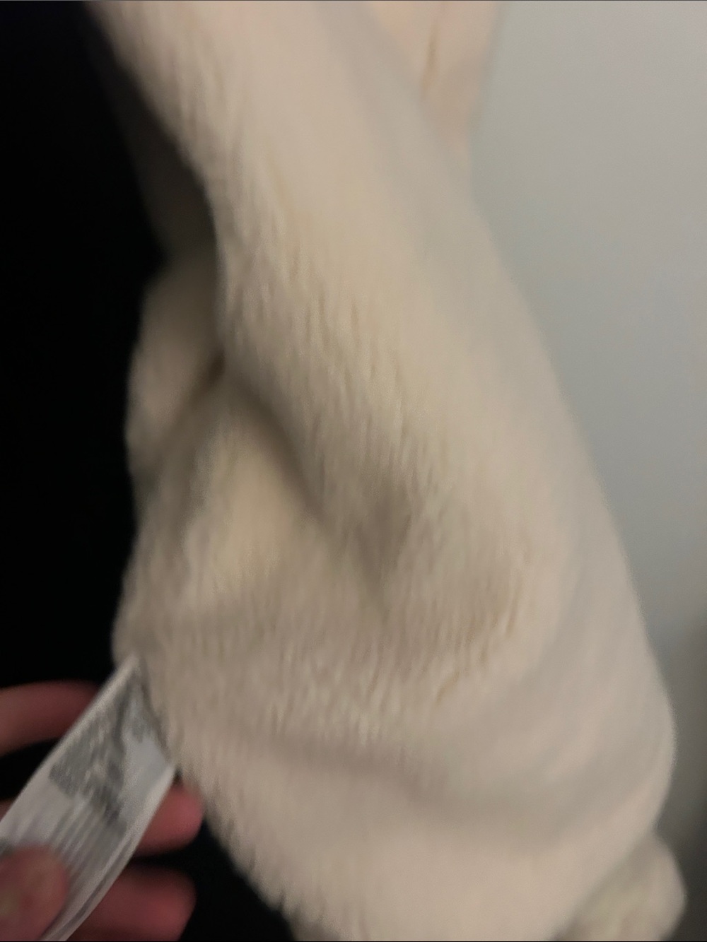 Hollister Cream Teddy Sherpa Cropped Jacket - Picture 6 of 7